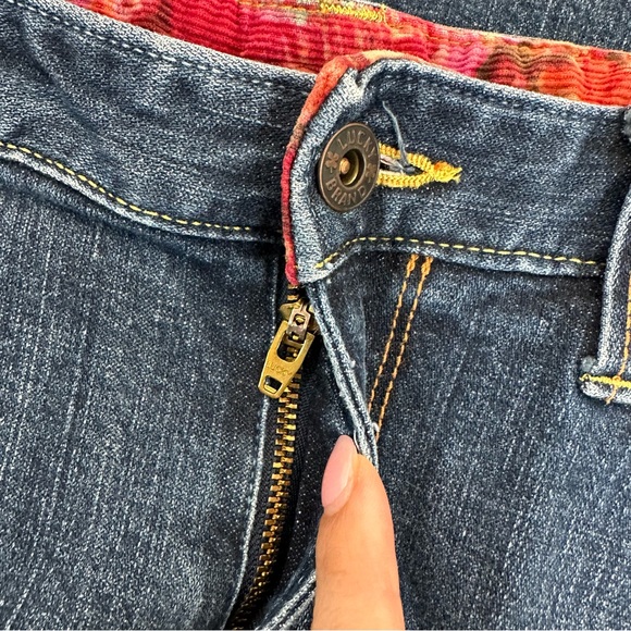 Lucky Brand by Gene Montesano Denim Midi Skirt - Picture 5 of 7